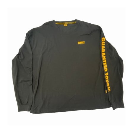 Wip DeWalt 2XL GRY LS Shirt DXWW50017-CHR-XXL